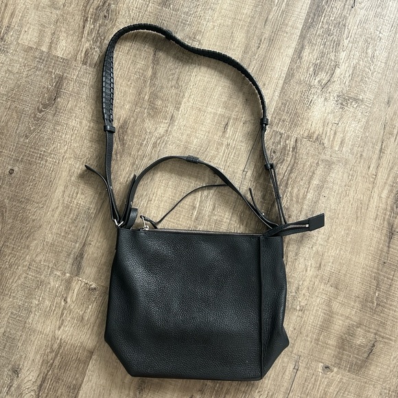 Allsaints Kita Pebble Leather Crossbody Bag - Picture 6 of 11